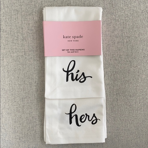 kate spade Other - Kate spade napkins